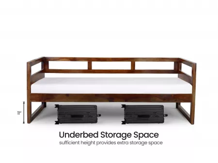 Hugo Solid Wood Sofa Cum Bed